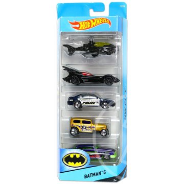 Hot Wheels: 5 darabos kisautó készlet - Batman 5