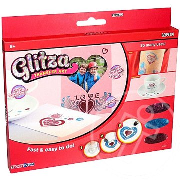 Glitza Csillámtetkó I Love You ajándék csomag