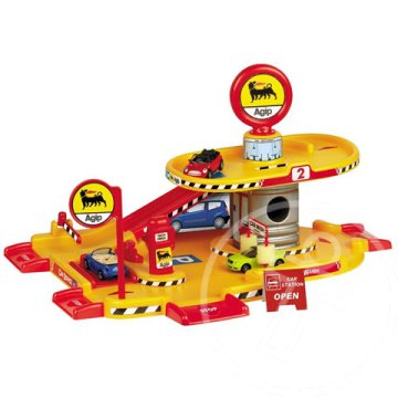 2 szintes AGIP parkológarázs ajándék kisautóval