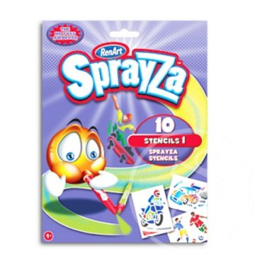 Sprayza festősablon fiúknak