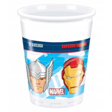 Bosszúállók műanyagpohár 200 ml 8 db
