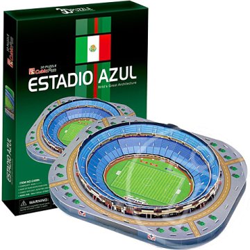Estadio Azul 3D puzzle 92db - CubicFun