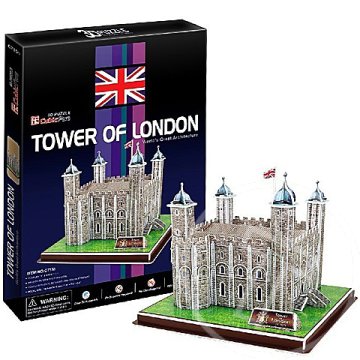 Londoni Tower 3D puzzle 40db - CubicFun