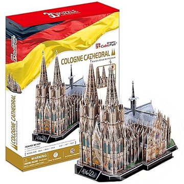 Kölni Dóm 3D puzzle 179db - CubicFun