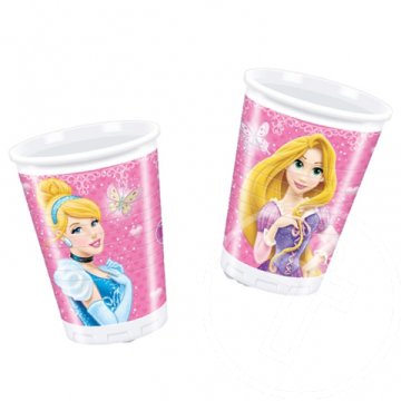 Disney Hercegnők műanyagpohár 200 ml 8 db