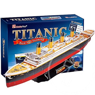 Titanic 3D puzzle 100db - CubicFun
