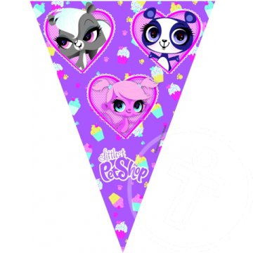 Littlest Pet Shop party zászló