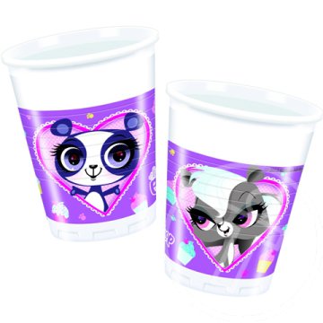 Littlest Pet Shop műanyagpohár 200 ml 8 db