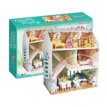 Dreamy babaház 3D puzzle 160db-os szett - CubicFun