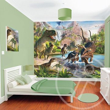 Dinoszauruszok földjén fali tapéta - Walltastic