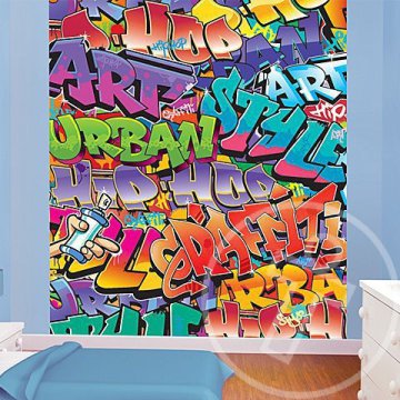 Graffiti fali tapéta - Walltastic