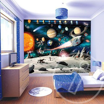 Űrkaland fali tapéta - Walltastic