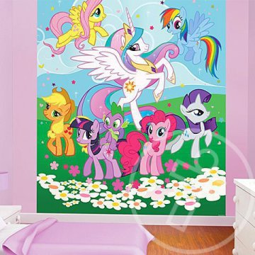 Én kicsi pónim fali tapéta - Walltastic