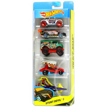 Hot Wheels Off-Road: 5 db-os kisautó készlet - Stunt Devil 5