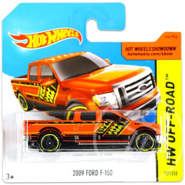 Hot Wheels Off-Road: 2009 Ford F-150 - Narancssárga