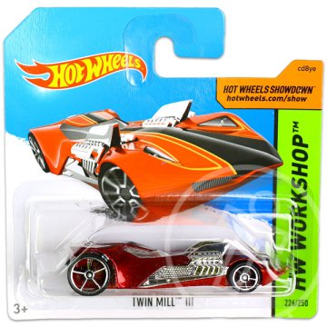 Hot Wheels Workshop: Twin Mill III kisautó - Bordó