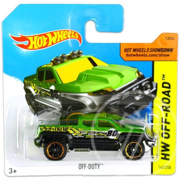 Hot Wheels Off-Road: Off-Duty kisautó - Zöld
