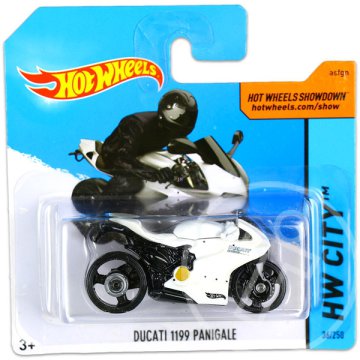 Hot Wheels City: Ducati 1199 Panigale - Fehér