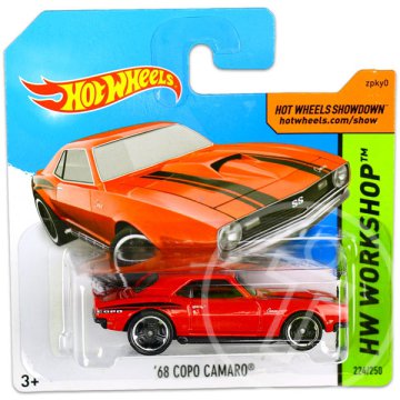 Hot Wheels Workshop: 68 Copo Camaro - Piros