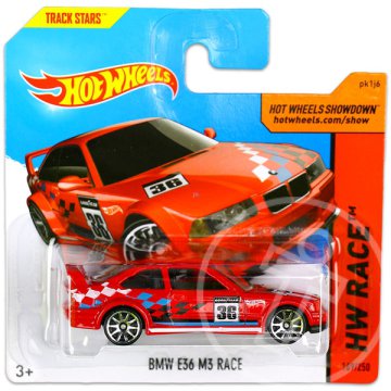 Hot Wheels Race: BMW E36 M3 Race - Piros