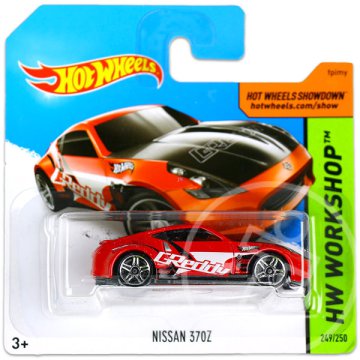Hot Wheels Workshop: Nissan 370Z Greddy kisautó - Piros