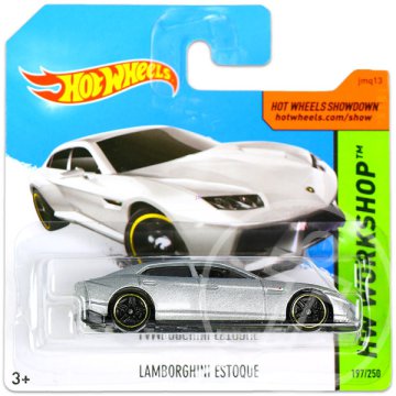 Hot Wheels Workshop: Lamborghini Estoque kisautó - Ezüst