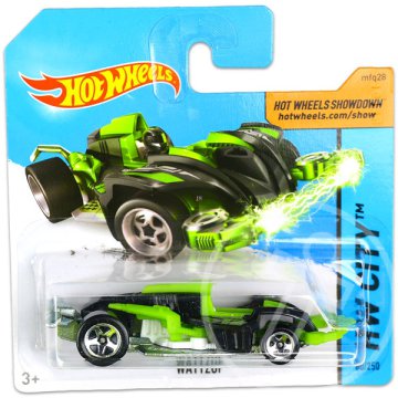 Hot Wheels City: Wattzup kisautó - Zöld-fekete