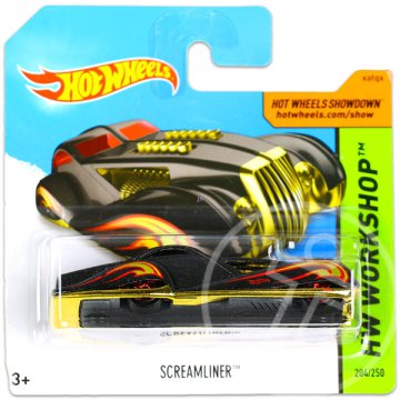 Hot Wheels Workshop: Screamliner kisautó - Fekete