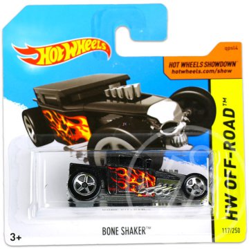 Hot Wheels Off-Road: Bone Shaker kisautó - Fekete