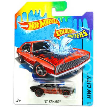 Hot Wheels City: színváltós 67 Camaro kisautó