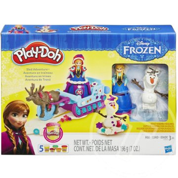 Play-Doh: Jégvarázs Anna és a varázsszán gyurmaszett - Hasbro