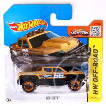 Hot Wheels: Off Duty kisautó 1/64 - Mattel