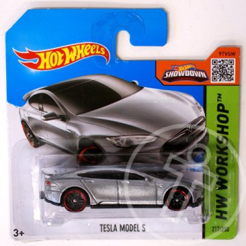Hot Wheels: Tesla Model S kisautó 1/64 - Mattel