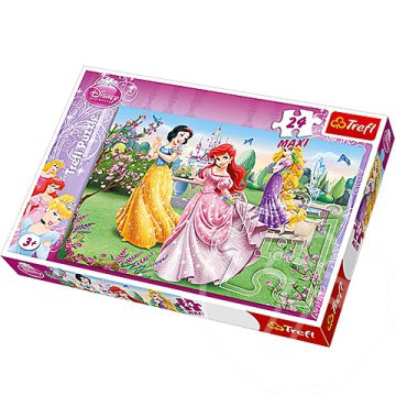 Disney Hercegnők a kertben 24db-os Maxi puzzle - Trefl