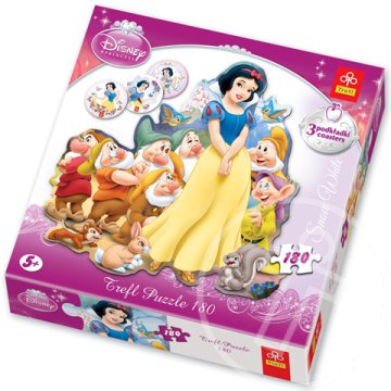 Hófehérke és barátai 180 db-os puzzle - Trefl
