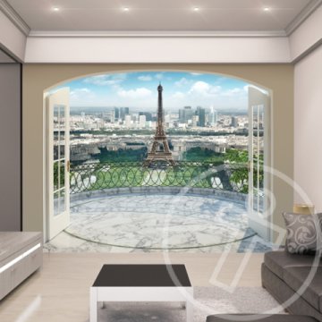 Eiffel torony Párizs fali tapéta - Walltastic