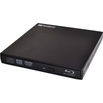 BluRay író, USB 2.0, külső, SANDBERG