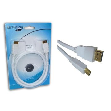 HDMI monitor kábel, 2m, v1.4, SANDBERG "SAVER"