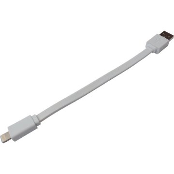 Kábel, csavarodásmentes, lightning - USB, 0,15m, SANDBERG