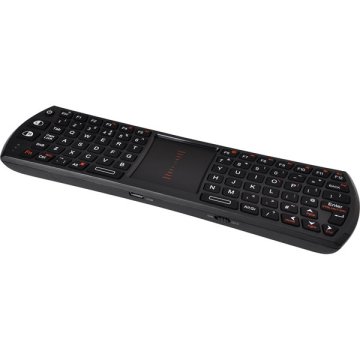 Billentyűzet, vezeték nélküli, távirányító helyett, beépített egérpad, UK, SANDBERG "StreamBoard"