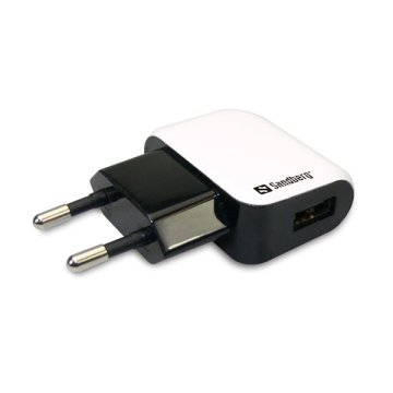 Hálózati töltőfej, USB, 1000 mAh, SANDBERG