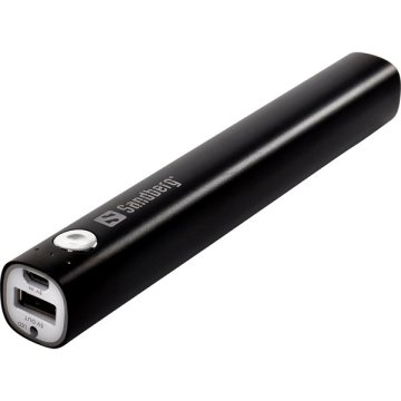 Hordozható akkumulátor, 4400 mAh, SANDBERG, fekete