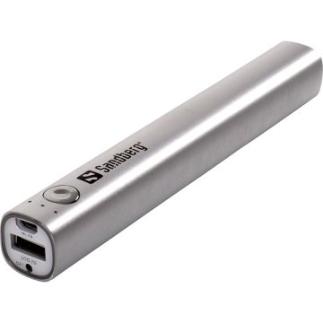 Hordozható akkumulátor, 4400 mAh, SANDBERG, szürke