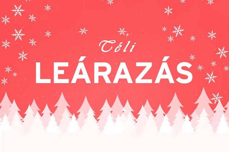 Téli leárazás a Tchibónál