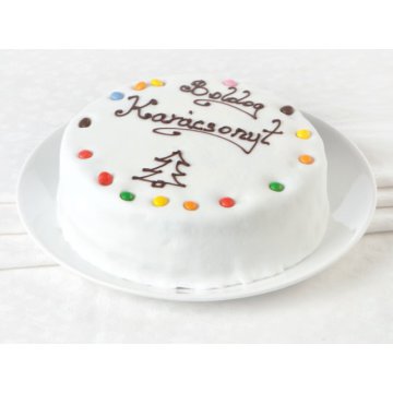 Karácsonyi csokoládéízű torta