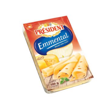 President szeletelt sajt
