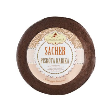 Sacher piskóta karika