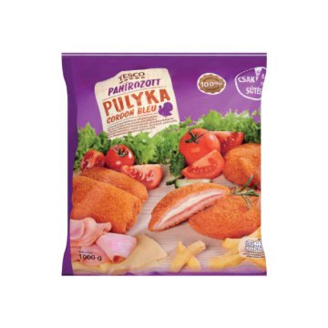 TESCO pulyka Cordon bleu