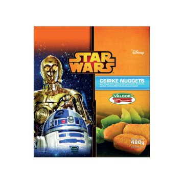 Valdor Star Wars csirke nuggets