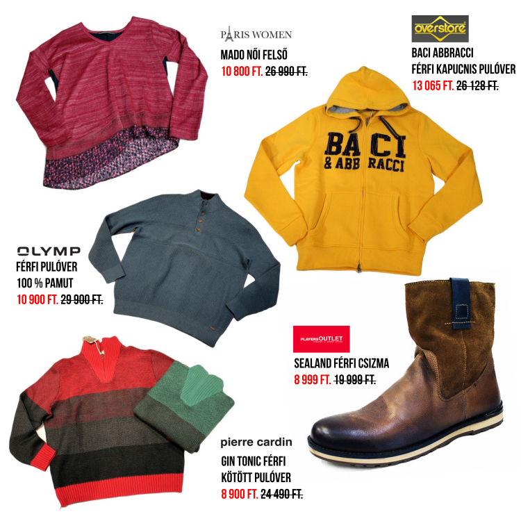Premier Outlet termékek lookbook